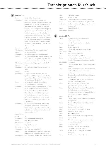 Lektion 28-36